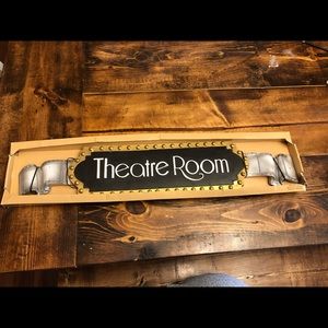 Theater Room Sign